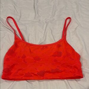 Aerie Orange Bikini Top
